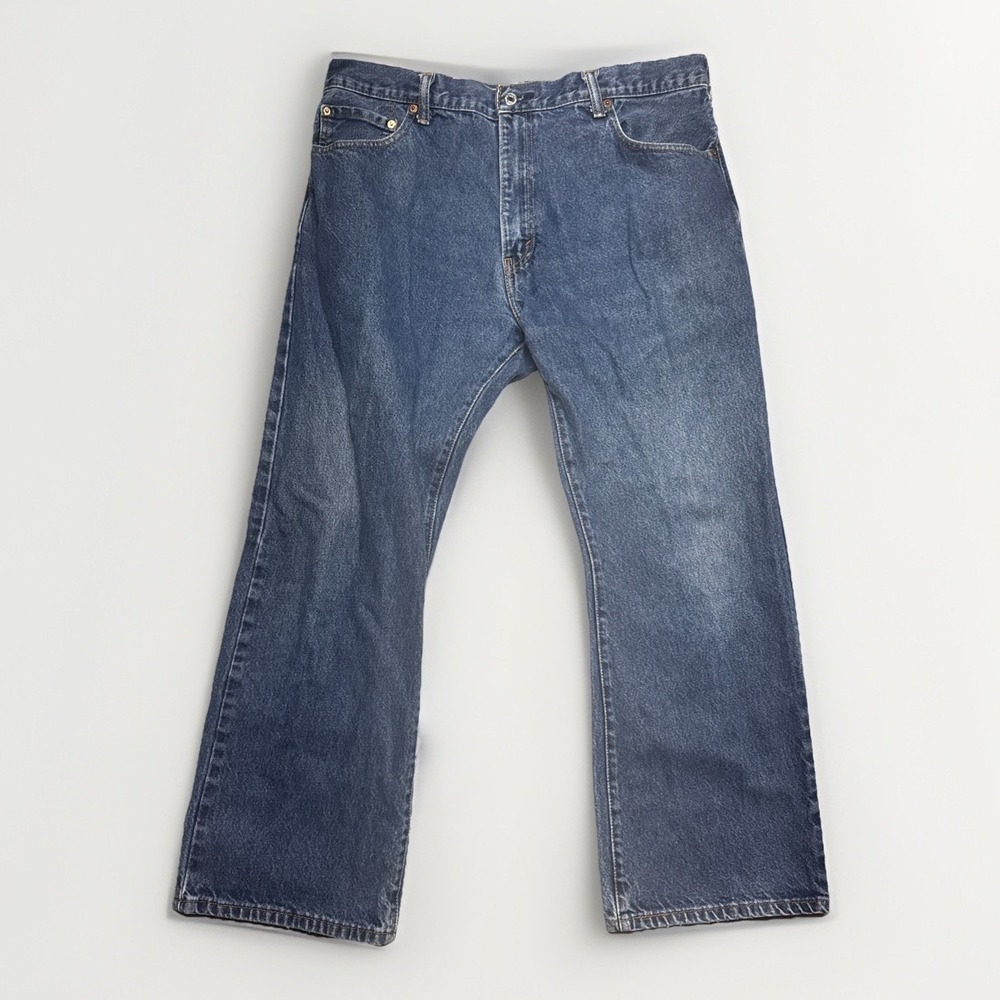Levi's 517 Y2K 38x29 Bootcut Blue Denim Jeans